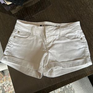 Celebrity pink used size 1 white shorts